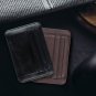 Men Front Pocket Wallet Minimalist Leather Slim Wallet RFID Blocking Card Holder