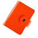 Brilliance Co Credit/debit/business Card Holder Case Wallet (24 Card Slots, Oran