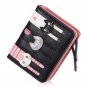 Women's Wallet Short Cartoon Cute Cat Wallet Coin Purse Bifold Purse with Zipper