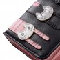 Women's Wallet Short Cartoon Cute Cat Wallet Coin Purse Bifold Purse with Zipper