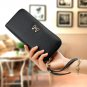 GEARONIC TM Women’s Wallet Leather For Purse Cell Phone Checkbook Coin Holder