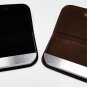 Business Name Card Holder PU Leather Magnetic Case - Dark Brown