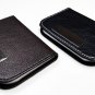 Business Name Card Holder PU Leather Magnetic Case - Dark Brown