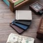 Zodaca Bifold Leather Wallet ID Card Business Card Case Credit Card Holder [Ligh