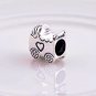 Baby Carriage  Charm Antique Silver Tone Bead Fits European bracelet