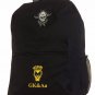 Mens NEW school bags Skull Backpack BLACK
