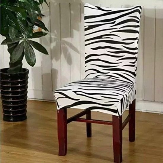 Beyonder Universal Stretch Spandex Removable Washable Short Floral Dining Chair