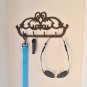 gasare, Cast Iron Wall Hooks, Decorative Wall Mounted Key Holders with 4 Hangers