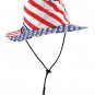 Patriotic Flag Hat (stars stripes design) Party Accessory (1 count)