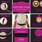 Shoulder Posture Corrector by FOMI Care | Upper Back Support and Brace | Lightwe
