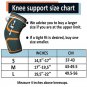 Knee Compression Sleeve ( 1 Pair / sackpack ) by Tengyes - Best Knee Support Bra