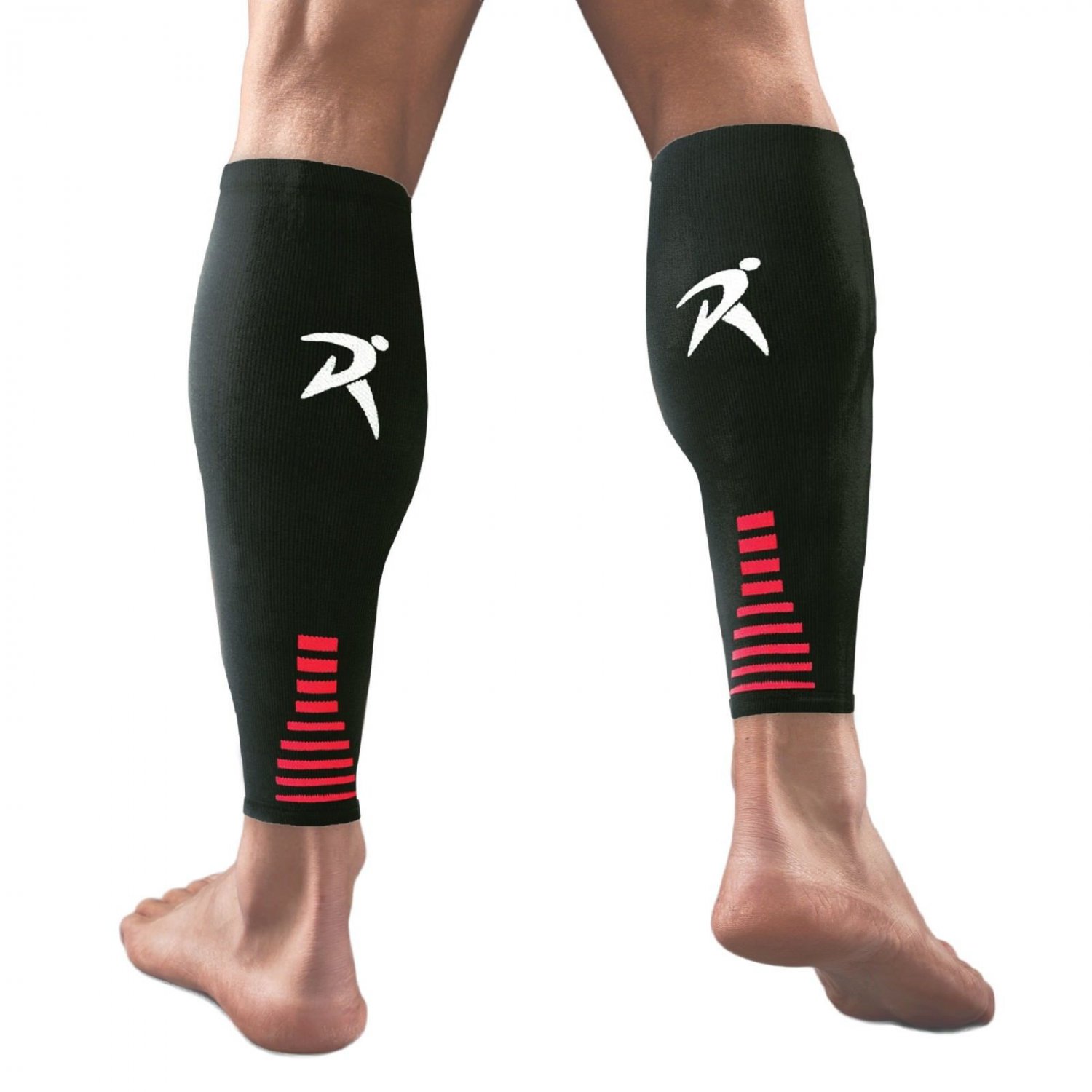 Calf Compression Sleeves (Graduated Compression, Ergonomic fit for Men and Women