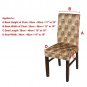 Lovita Stretchy Dining Chair Cover Short Chair Covers Washable Protector Seat Sl