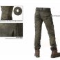 Motorcycle Jeans Motorpool Olive pants With Protective Lining Free Fast Shipping