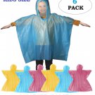 Emergency Kids Rain Poncho with Hood Breathable Eva Material - Commuter Friend