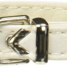 Mirage Pet Products 3/8-Inch Width Plain Collar for Pets, 8-Inch, White