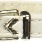 Mirage Pet Products 3/8-Inch Width Plain Collar for Pets, 8-Inch, White