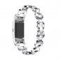 Elegant Stainless Steel Smart Watch Bands Straps Replacement for Fitbit Charge 2
