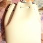 Christmas gift Women lady bag Bucket Bag Large leather white / pink