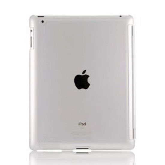 Importer520 Transparent clear Hard Plastic Case Cover For Apple iPad 2