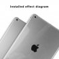 iPad Air Case-Veking Grip Flexible Soft Transparent TPU Rubber Back Cover for iP