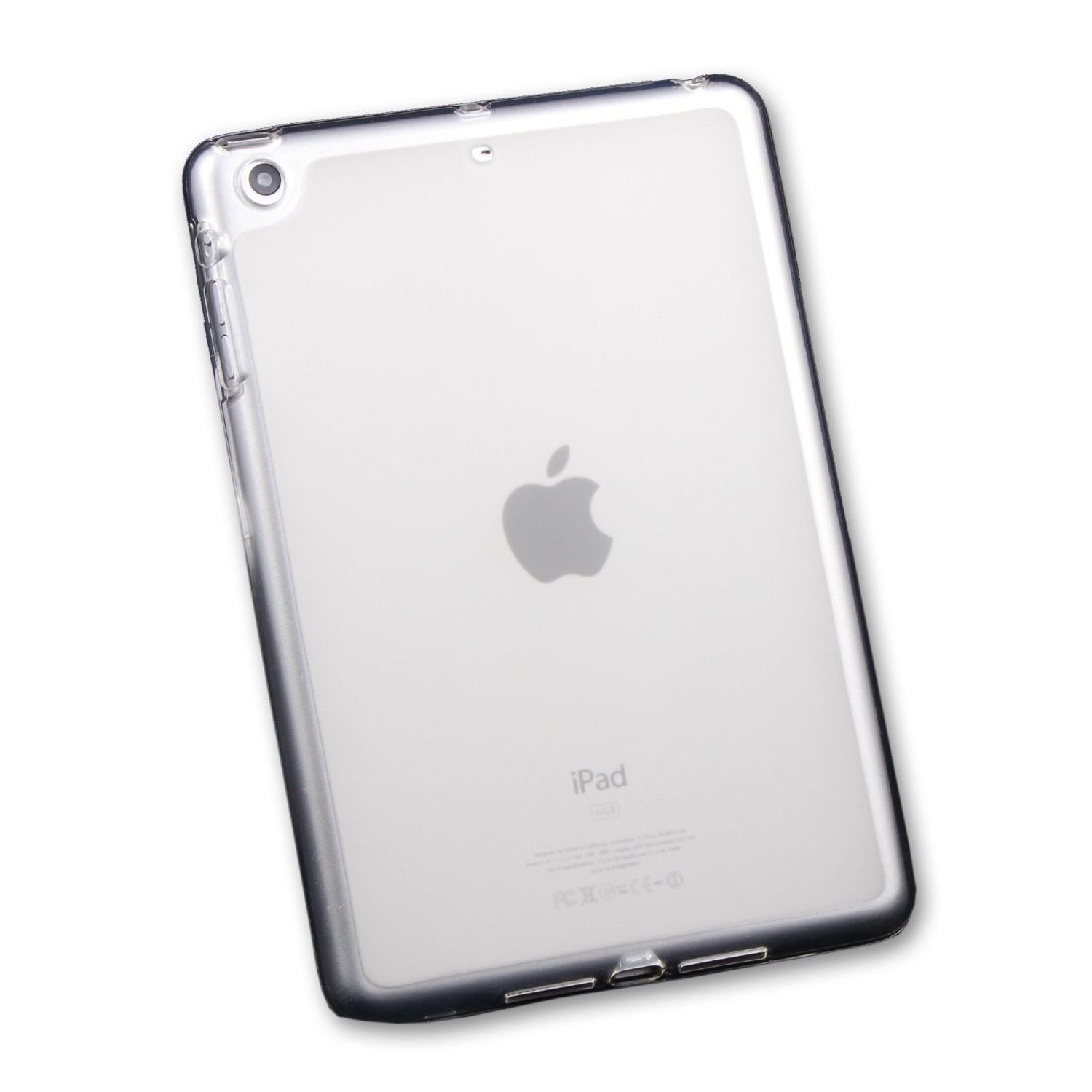 iPad Mini Clear Case Soft TPU Gel Silicone Bumper Case Back Skin Protective Cove