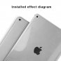 iPad Air 2 Case-Veking Grip Flexible Soft Transparent TPU Rubber Back Cover for