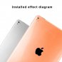 iPad Pro 9.7 Case-Veking Grip Flexible Soft Transparent TPU Rubber Back Cover fo