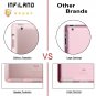 Infiland iPad 2 / 3 / 4 Case - Ultra Slim Smart shell Stand Cover with Transluce