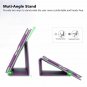 iPad 2 / iPad 3 / iPad 4 Case, GARUNK Slim-Fit Matte Leather Folio Stand Smart C