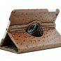 LiViTech(TM) Ostrich Design Series 360 Rotating PU Leather Case Smart Cover for