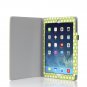 TNP iPad 2/3/4 Case (Polka Dot Green) - Slim Fit Synthetic Leather Folio Case St