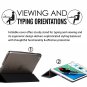 New 2017 iPad 9.7 inch Case Cover, Proboths Solid Lightweight Tri-Fold Smart Wak