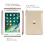 New iPad 2017 iPad 9.7 inch Case, Translucent Frosted Back, Auto Wake Sleep, Mag