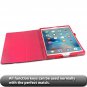 iPad Pro 12.9 Case - Infiland Folio Premium PU Leather Smart Stand Cover for iPa