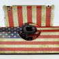 LiViTech(TM) 360 Degree PU Leather Vintage USA/UK Flag Style for Apple iPad 2 3