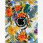 LiViTech(TM) Painting Art Flower Design 360° Rotating Smart Cover Case for Appl