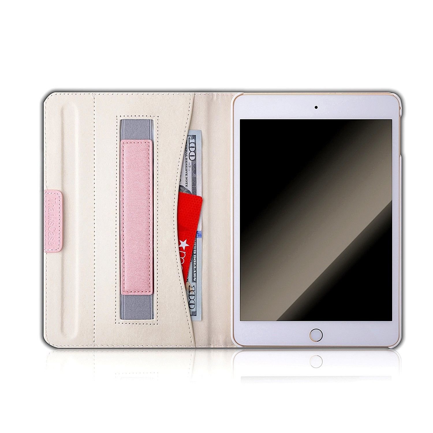 Ipad mini 2 case cover thankscase ipad mini 3 2 1 rotating case with a