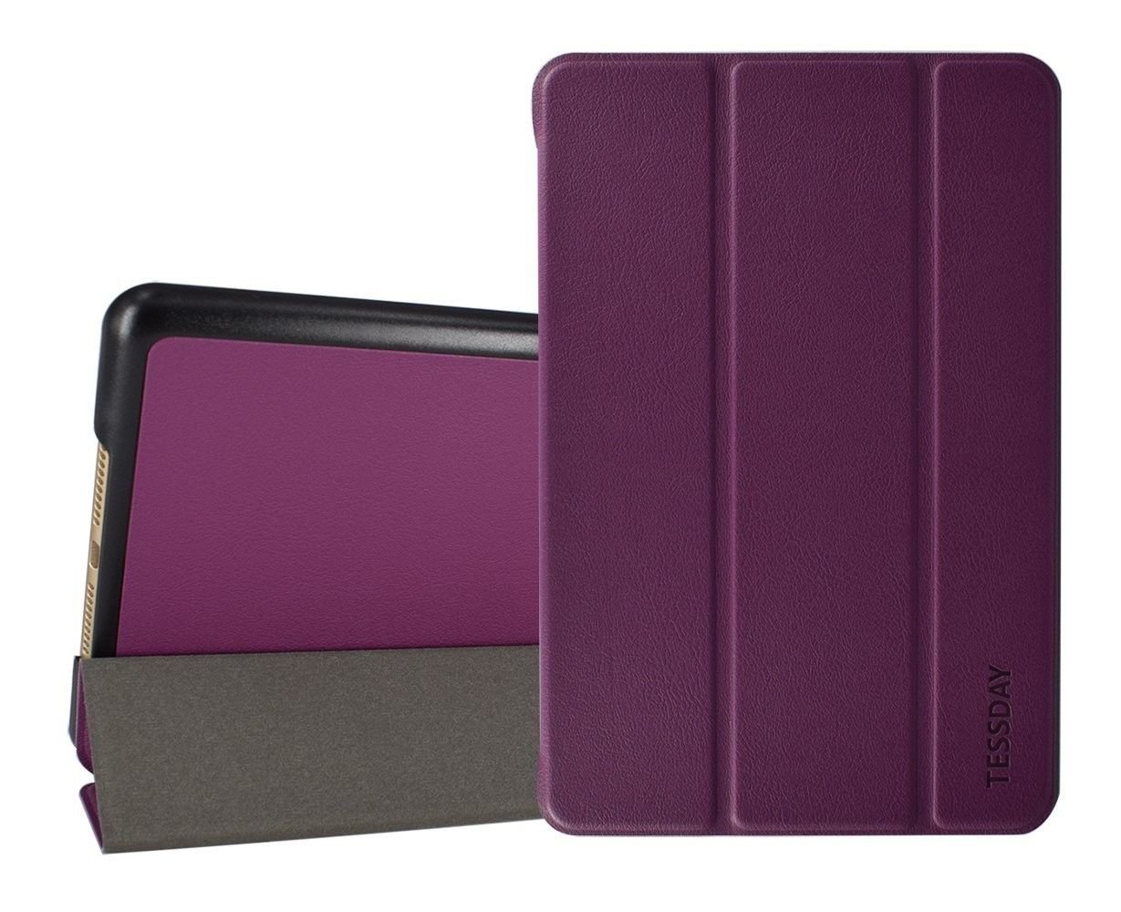 iPad mini 4 Case - Tessday Ultra Slim Lightweight PU leather Smart Shell Standin