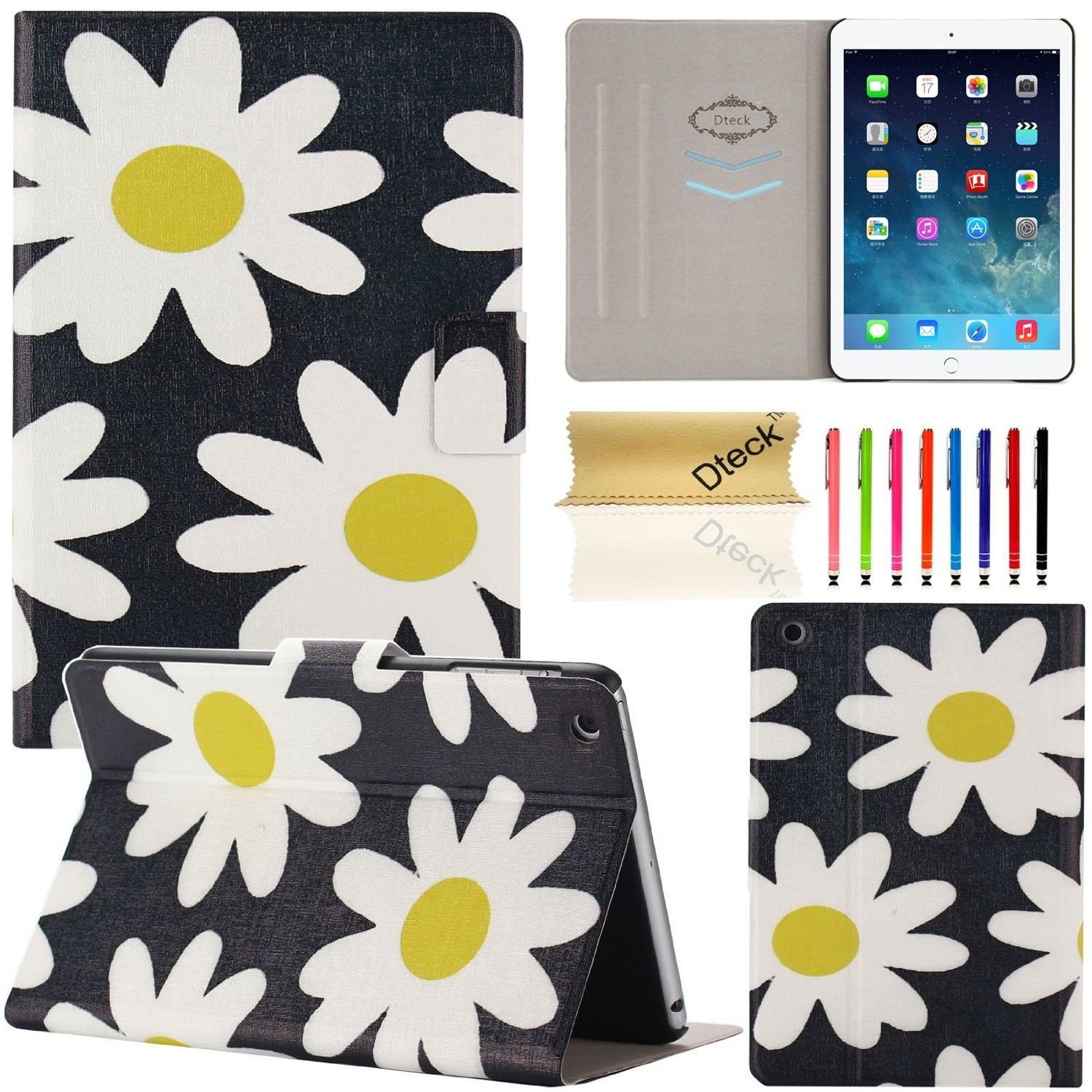 iPad Mini/ Mini Retina/ Mini 3 Case, Dteck(TM) Ultra Slim Cartoon Cute Design Fl