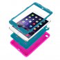 iPad Mini 4 Case,LittleMax(TM) [3D Wheel Grain] Hybrid Heavy Duty Back Case [3 i