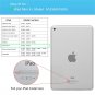 Infiland iPad Mini 4 Case - Ultra Slim Shell Stand Smart Case Cover with Translu
