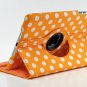 LiViTech(TM) Polka Dots Dalmation Series 360 Degree PU Leather Smart Cover Wake