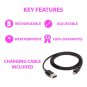 Super Bright USB Rechargeable LED Dog Safety Collar - Great Visibility Improve