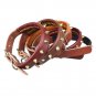 Leather Padded Dog Collar The CAILLU-Luxury Real Leather Padded Dog Collar,Adjus