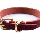 ZEEY Adjustable Soft Leather Pet Dogs Collar 1.6cm Wide, 3 Different Sizes Easy