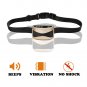 No Bark Dog Collar with Vibration Beep, Rainproof Rechargeable 7 Sensitivity Lev