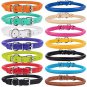 CollarDirect Rolled Leather Dog Collar, Soft Padded Round Puppy Collar, Handmade