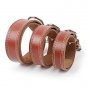 Unizero Basic Classic Padded Genuine Leather Pet Collars for Cats Puppy Small Me