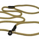 Dogs My Love Nylon Rope Slip Dog Lead Collar and Leash British Style 4ft Long (S